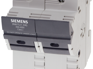SENTRON, portafusibles, clase J, 2 polos, In: 30 A (3NW7521-3HG)