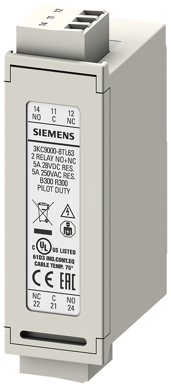 ATC6 módulo de ampliación 2DO relé, accesorio p. A (3KC9000-8TL63)