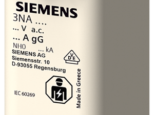 cartucho de fusibles NH, NH0, Entrada: 35 A, gG, U (3NA3014)