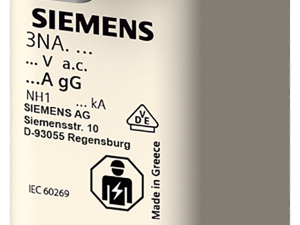 cartucho de fusibles NH, NH1, Entrada: 125 A, gG, (3NA3132)