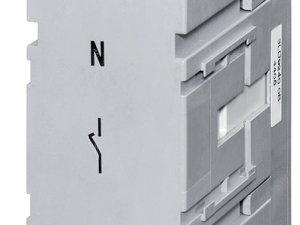 neutro, anticipado conmutación para fijación front (3LD9240-0B)