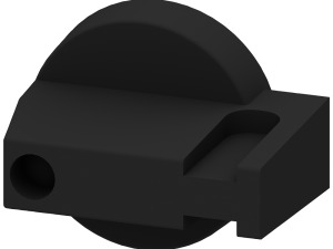 muletilla, muletilla negro, sin panel, Accesorios (3LD9203-1A)