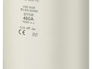 Cartucho de fusibles SITOR, con contactos de cuchi (3NE5431-0C)