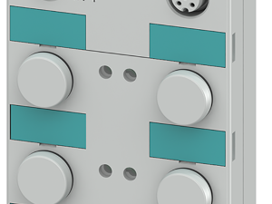 Módulo compacto AS-i K60 digital 4DI, IP67 4 entra (3RK1200-0CQ00-0AA3)