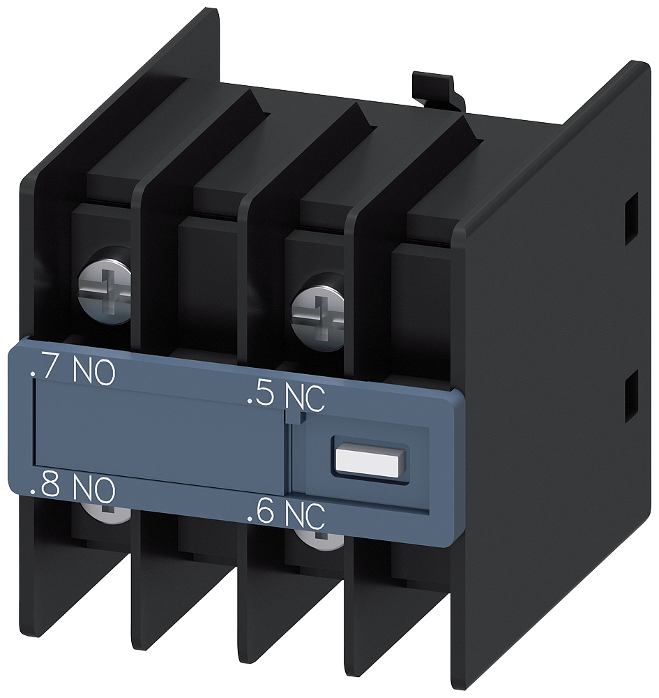 Bloque de contactos auxiliares 11 U, frontal, 1 NA (3RH2911-4FB11)