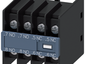 Bloque de contactos auxiliares 22 U, frontal, 2 NA (3RH2911-4FC22)