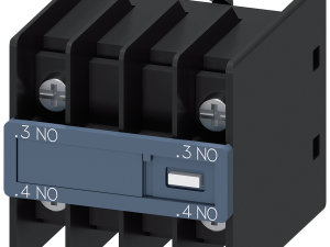 Bloque de contactos aux. compatbl. eléctr. frontal (3RH2911-4NF20)