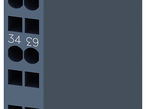 Bloque de contactos aux. compatbl. eléctr. lateral (3RH2921-2DE11)