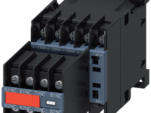 contactor auxiliar, 4 NA + 4 NC, DC 48 V, Tamaño S (3RH2244-4BW40)