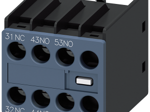 Bloque de contactos auxiliares frontal, 2 NA + 1 N (3RH2911-1YA21-0MA0)