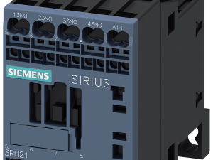 Contactor aux. de acoplamiento para ferrocarril, 4 (3RH2140-2LB40)