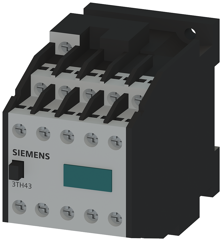 contactor auxiliar, 55E, DIN EN 50011, 5 NA + 5 NC (3TH4355-0AH0)