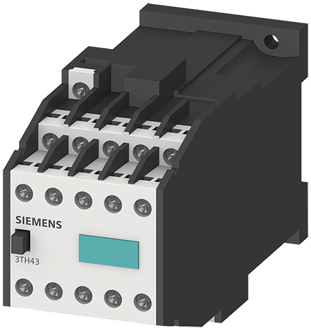 contactor auxiliar, 82E, DIN EN 50011, 8 NA + 2 NC (3TH4382-0BE4)