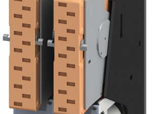 contactor, tamaño 12, 2 polos, DC-3 y 5, 400A Bloq (3TC7814-0EM)