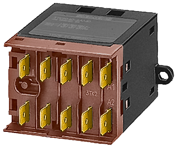 Minicontactor, Terminales planos 2 NA + 2 NC por t (3TK2022-7AP0)