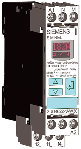 Relé de vigilancia digital vigilancia de corriente (3UG4621-1AW30)
