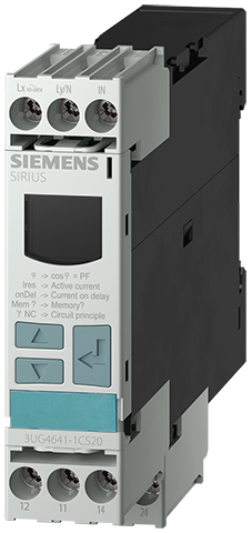 Relé de vigilancia digital cos phi y vigilancia de (3UG4641-1CS20)