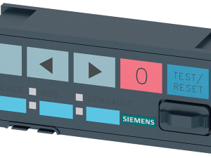 módulo de mando gris titanio, Montaje en puertas d (3UF7200-1AA01-0)