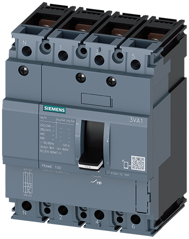 Interruptor automático 3VA1 IEC Frame 100 Clase de (3VA1032-3ED42-0AA0)