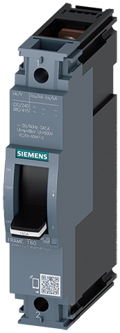 Interruptor automático 3VA1 IEC Frame 160 Clase de (3VA1112-4ED12-0AA0)