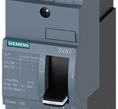 Interruptor automático 3VA1 IEC Frame 160 Clase de (3VA1150-3ED22-0AA0)