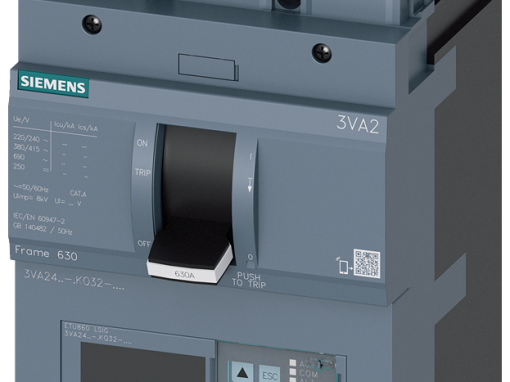 Interruptor automático 3VA2 IEC Frame 630 Clase de (3VA2450-5KQ32-0AA0)