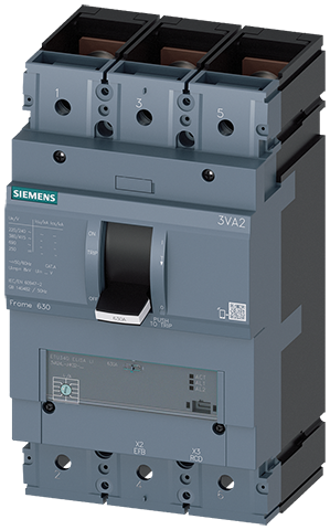 Interruptor automático 3VA2 IEC Frame 630 Clase de (3VA2440-5HK32-0AA0)