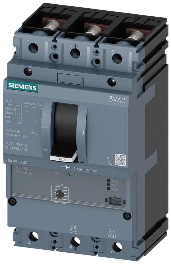 Interruptor automático 3VA2 IEC (3VA2140-7MS32-0AA0)