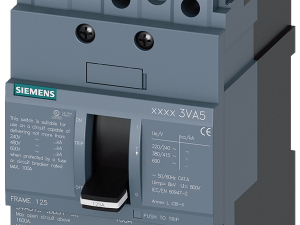 Interruptor caja moldeada 3VA5 UL tamaño 125 poder (3VA5110-1BB31-0AA0)