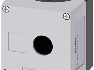 caja para aparatos de mando, 22 mm, redondo, mater (3SU1851-0AA00-0AB1)