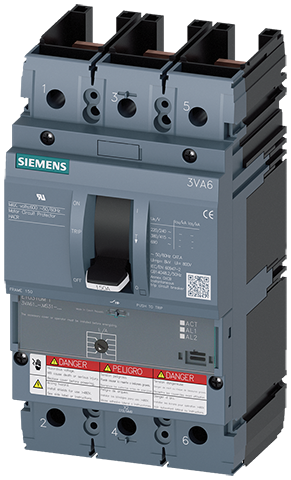 Interruptor automático 3VA6 UL bastidor 150 3 polo (3VA6140-1MS31-0AA0)