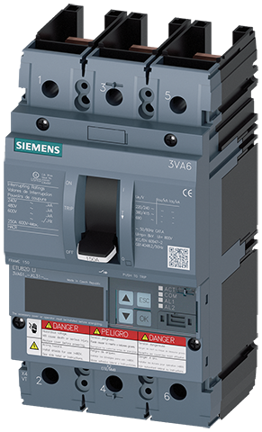 Interruptor automático 3VA6 UL bastidor 150 Clase (3VA6110-8KL31-0AA0)
