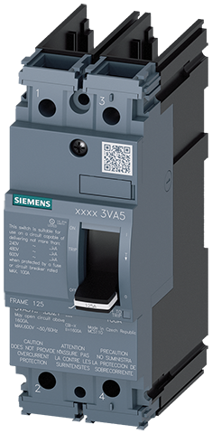 Interruptor caja moldeada 3VA5 UL tamaño 125 poder (3VA5110-1BB21-0AA0)
