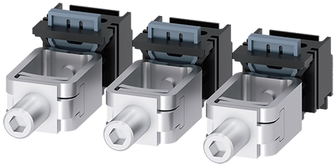 Borne tipo marco, 3 unidades Accesorio para: 3VA2 (3VA9163-0JA12)