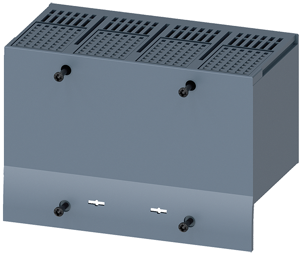 Tapa cubrebornes larga para zócalo enchufable y ex (3VA9164-0KB04)