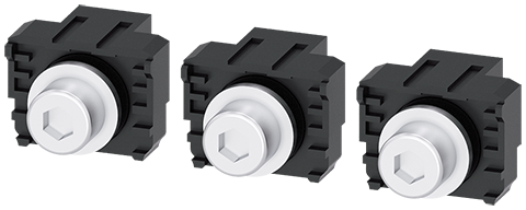 Conexión plana con tornillos, 3 unidades Accesorio (3VA9203-0QA00)