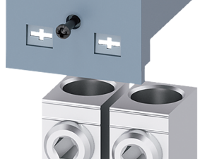 borne para conductor redondo grande, 2 unidades Ac (3VA9112-0JJ12)