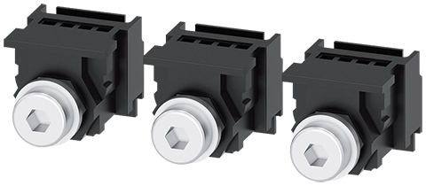 Conexión plana con tornillos, 3 unidades Accesorio (3VA9113-0QA00)
