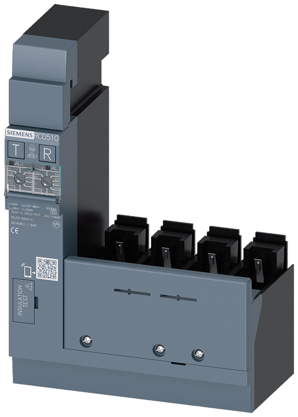 Aparato de protección de corriente diferencial RCD (3VA9114-0RS20)