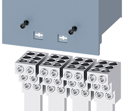 borne para conductor redondo 6 cables, 4 unidades (3VA9154-0JF60)