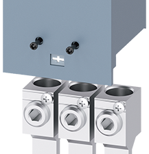 borne para conductor redondo grande con toma de te (3VA9153-0JC12)