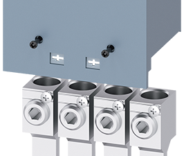 borne para conductor redondo grande con toma de te (3VA9154-0JC12)