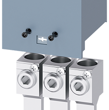 borne para conductor redondo grande con toma de te (3VA9113-0JC12)