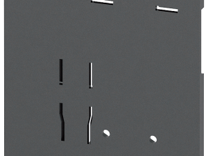 Adaptador para perfiles DIN Accesorio para: interr (3VA9187-0SH20)