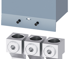 borne para conductor redondo grande, 3 unidades Ac (3VA9213-0JJ13)