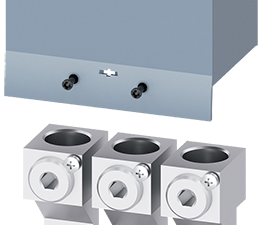 borne para conductor redondo grande con toma de te (3VA9213-0JC13)