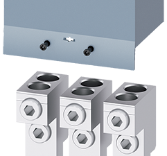 borne para conductor redondo 2 cables, 3 unidades (3VA9213-0JJ22)