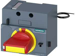 mando giratorio frontal Parada de emergencia IP30 (3VA9137-0EK37)