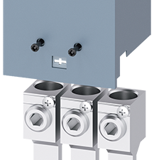 borne para conductor redondo grande con toma de te (3VA9133-0JC12)