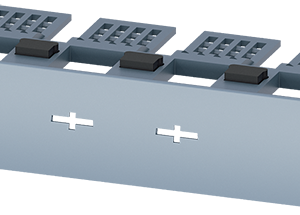 Tapa cubrebornes 4 polos 1 unidad Accesorios para: (3VA9131-0WD40)